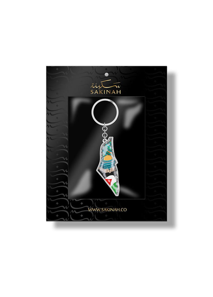 Sakinah Keyring Flag of Palestine